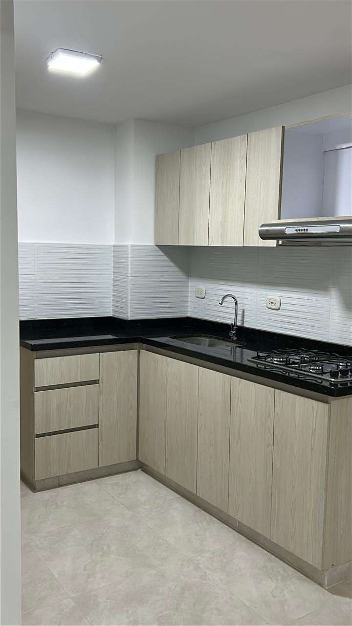 Cocina pequeña y funcional