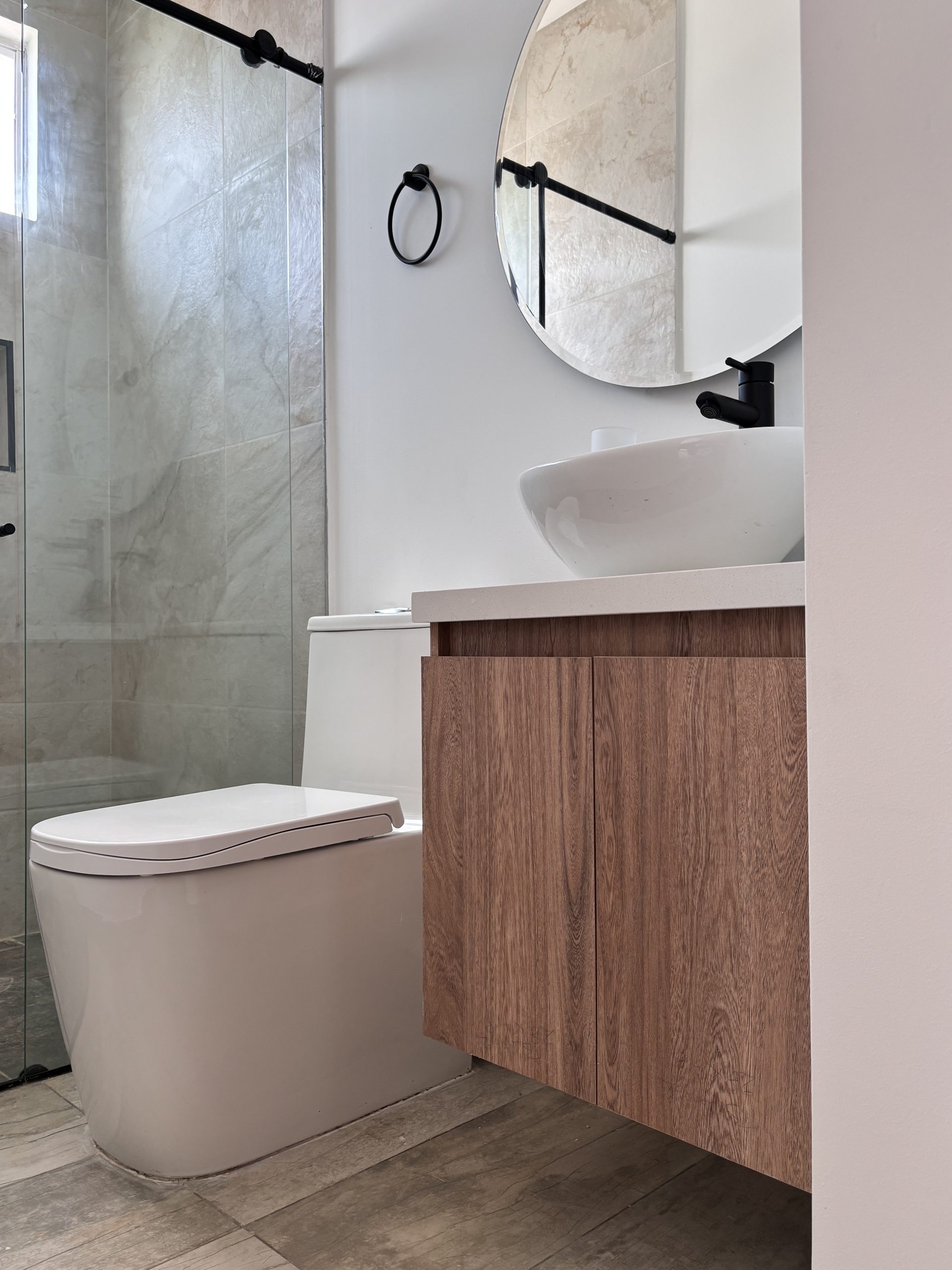 Detalle de mueble de baño